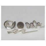 Group of New Unworn Sterling Silver Brooches / Jewelry #1