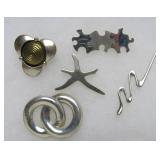 Group of New Unworn Sterling Silver Brooches Jewelry #3