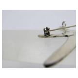 Group of New Unworn Sterling Silver Brooches Jewelry #3