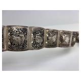 Excellent Vintage Thai or India Genuine Silver Belt #2
