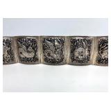 Excellent Vintage Thai or India Genuine Silver Belt #2