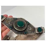 Outstanding Old Vintage Genuine Berber Silver Belt