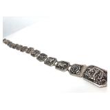 Excellent Vintage Thai or India Genuine Silver Belt #1