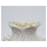 Heavy Old Antique Cast Iron Urn - 9"