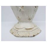Heavy Old Antique Cast Iron Urn - 9"