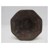 Heavy Old Antique Cast Iron Urn - 9"