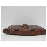 Very Cool Vintage Genuine Alligator Leather Handbag / Clutch / Purse