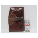 Very Cool Vintage Genuine Alligator Leather Handbag / Clutch / Purse