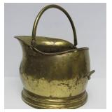 Large Old Vintage Brass Pail w/Handle