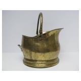 Large Old Vintage Brass Pail w/Handle