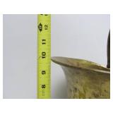 Large Old Vintage Brass Pail w/Handle