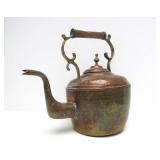 Ornate Antique Copper Tea/Coffee Kettle