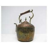 Ornate Antique Copper Tea/Coffee Kettle
