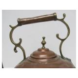 Ornate Antique Copper Tea/Coffee Kettle