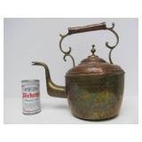Ornate Antique Copper Tea/Coffee Kettle