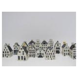 Large Group of Blue Delft