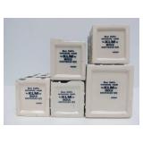 Large Group of Blue Delft