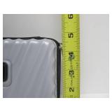 Pair of Small Hard Plastic TUMI Travel Cases