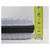 Pair of Small Hard Plastic TUMI Travel Cases