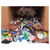 Large Estate Lot of Assorted LEGO Pieces & Figures