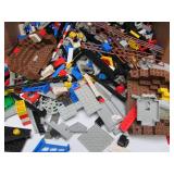 Large Estate Lot of Assorted LEGO Pieces & Figures