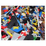 Large Estate Lot of Assorted LEGO Pieces & Figures