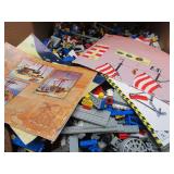 Large Estate Lot of Assorted LEGO Pieces & Figures