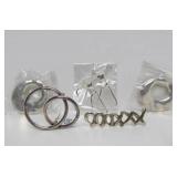 Group of New Unworn Sterling Silver Brooches / Jewelry #10