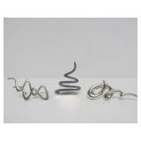 Group of New Unworn Sterling Silver Brooches / Jewelry #13