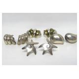 Group of New Unworn Sterling Silver Earring Sets / Jewelry #15