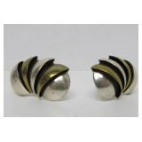 Group of New Unworn Sterling Silver Earring Sets / Jewelry #15