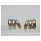 Group of New Unworn Sterling Silver Earring Sets / Jewelry #15