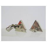 Group of New Unworn Sterling Silver Earring Sets / Jewelry #16