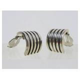 Group of New Unworn Sterling Silver Earring Sets / Jewelry #17