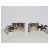 Group of New Unworn Sterling Silver Earring Sets / Jewelry #17