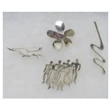 Group of New Unworn Sterling Silver Brooches / Jewelry #18