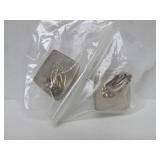Group of New Unworn Sterling Silver Earring Sets / Jewelry #19