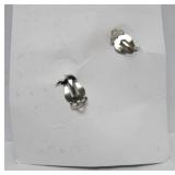 Group of New Unworn Sterling Silver Earring Sets / Jewelry #19