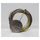 Group of New Unworn Sterling Silver Brooches / Jewelry #20