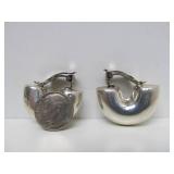 Group of New Unworn Sterling Silver Earring Sets / Jewelry #22