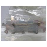 Group of New Unworn Sterling Silver Brooches / Jewelry #23