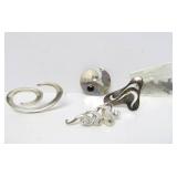 Group of New Unworn Sterling Silver Brooches / Jewelry #24