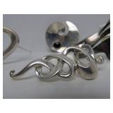 Group of New Unworn Sterling Silver Brooches / Jewelry #24