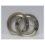 Group of New Unworn Sterling Silver Brooches / Jewelry #25