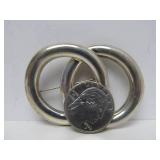 Group of New Unworn Sterling Silver Brooches / Jewelry #25