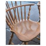 Set of 4 Quality Vintage S. BENT BROS Windsor Dining Chairs