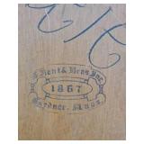 Set of 4 Quality Vintage S. BENT BROS Windsor Dining Chairs