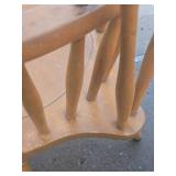 Set of 4 Quality Vintage S. BENT BROS Windsor Dining Chairs