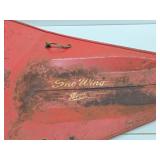 Vintage SNO-WING Blazon Metal Snow Sled