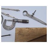 Lot of Assorted Antique Gauges Tools etc